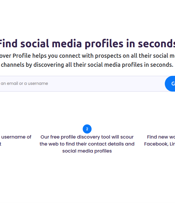 Discover Profile Dot Com