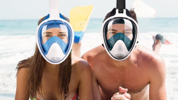 Octobermoon Full Face Snorkeling Mask